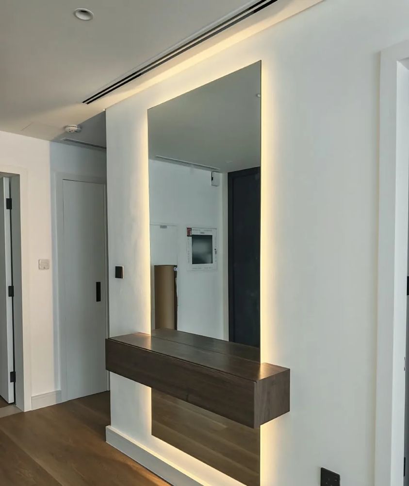 Floating vanity or cabinet built by BestFloor in Dubai (2)