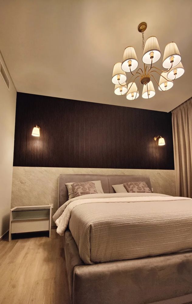 Headboard feature wall built by BestFloor in a Dubai bedroom (3)