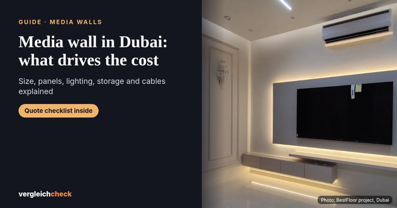 Media wall in Dubai: what drives the cost